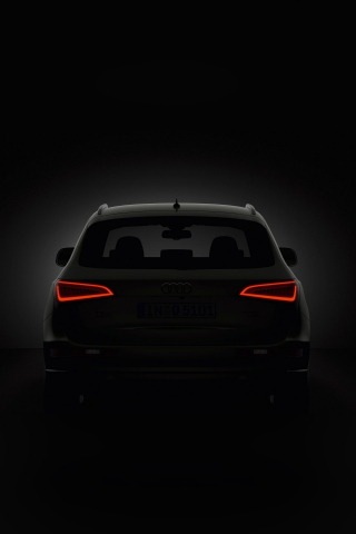 Audi Q5, rear view, portrait, 240x320 wallpaper