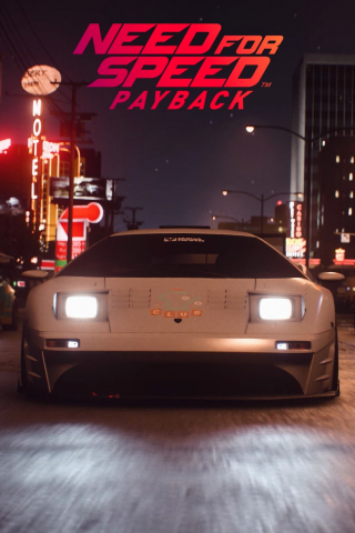 Need for speed payback, video game, Lamborghini, cars, 240x320 wallpaper