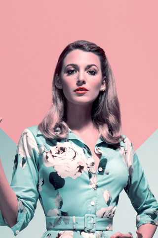 Blake Lively, movie, A simple Favor, 240x320 wallpaper