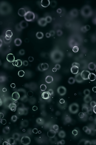 Abstract, bubble, float, 240x320 wallpaper
