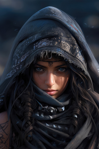 Leader of the Wind Assassins, game, 240x320 wallpaper