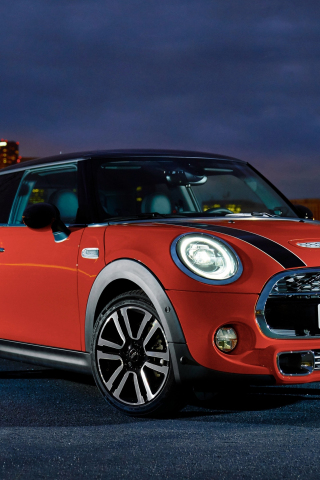 MINI Cooper S, lovely, compact car, 240x320 wallpaper