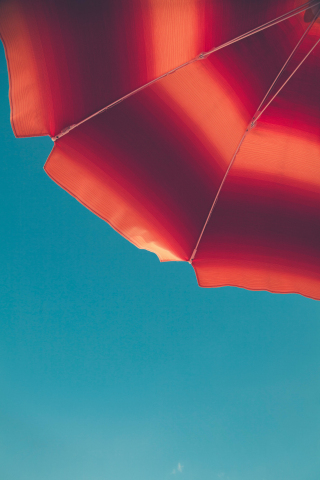 Umbrella, summer, 240x320 wallpaper