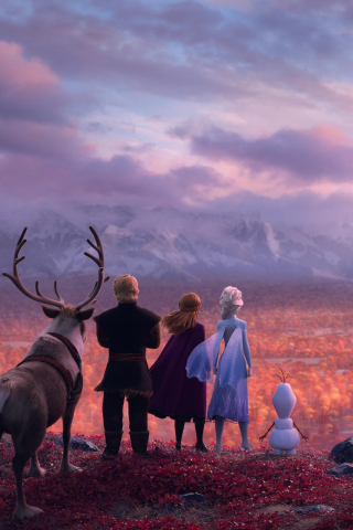 Frozen 2, movie, 240x320 wallpaper