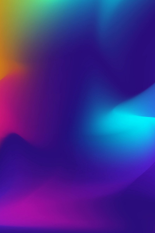 Colorful mesh, gradient, 240x320 wallpaper