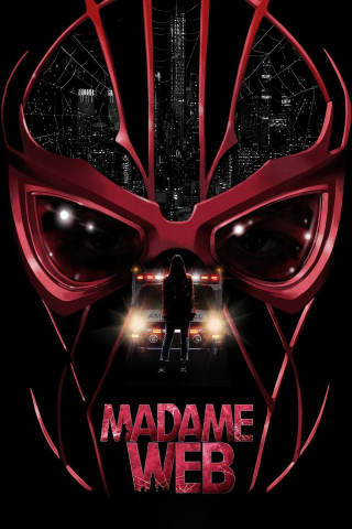 Madame Web, 2024 movie poster, dark, 240x320 wallpaper