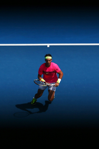 Sports, tennis player, celebrity, Rafael Nadal, 240x320 wallpaper