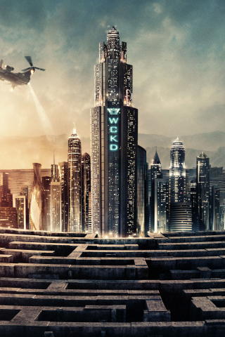 Maze Runner: The Death Cure, 2018 movie, poster, 240x320 wallpaper