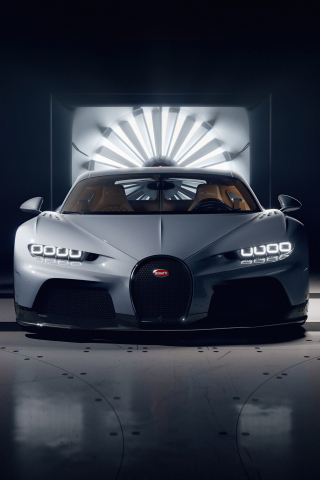 Bugatti Chiron Super Sport, luxury car, 2021, 240x320 wallpaper