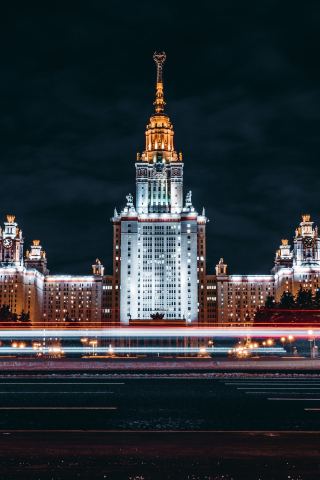 Russia, architecture, Moscow, city, buildings, 240x320 wallpaper