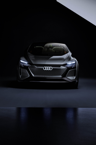 Audi AI:ME Concept, car, black, 2019, 240x320 wallpaper