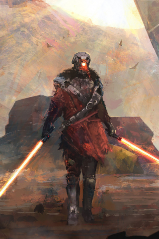 Download 240x320 Wallpaper Sith Star Wars Warrior Artwork Old Mobile Cell Phone Smartphone 240x320 Hd Image Background 17019