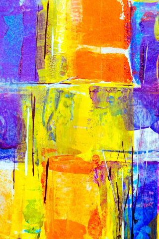 Texture, colorful, art, painting, 240x320 wallpaper