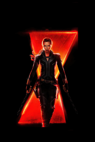 Black Widow, 2020 movie, poster, Marvel Studio Movie, 240x320 wallpaper