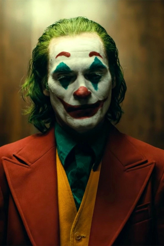 Joker, Joaquin Phoenix, 2019 movie, 240x320 wallpaper
