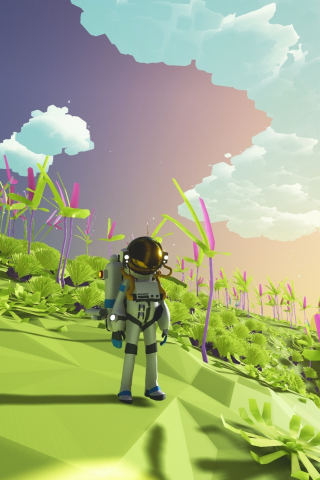Landscape, video game, Astroneer, 2016, 240x320 wallpaper