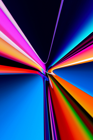 Stripes, colorful, abstract, 240x320 wallpaper