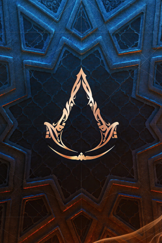 Assassin's Creed Mirage, video game's logo, 2022, 240x320 wallpaper