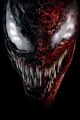 2021 movie, Venom: Let There Be Carnage, face-off, venom, carnage, 240x320 wallpaper