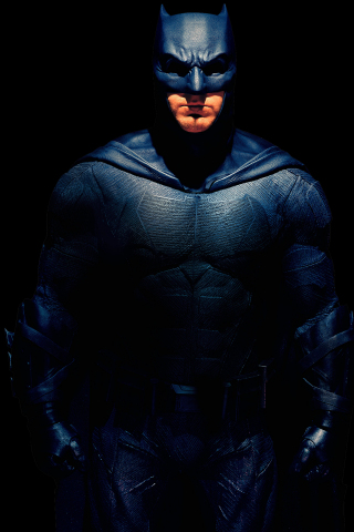 Batman, superhero, justice league, movie, 2017, 320x480 wallpaper