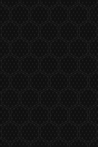 Dual hexagons, pattern, dark dots, 240x320 wallpaper