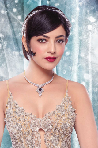 Kajal Aggarwal, hot, actress, Bollywood 2018, 240x320 wallpaper