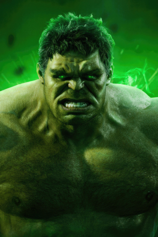 The Big Angry Hulk, 23, 240x320 wallpaper