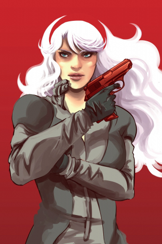 Codename Baboushka: Conclave of Death, soldier, white hair, 240x320 wallpaper
