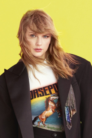 Taylor Swift, Elle UK, 2019, 240x320 wallpaper