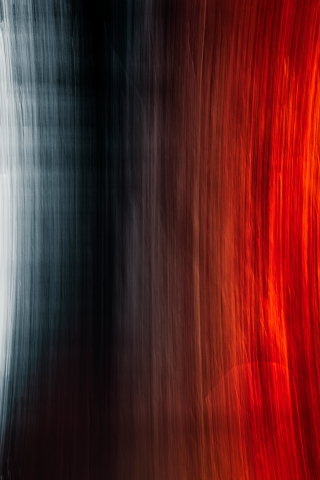 Threads, black-red, abstract art, 240x320 wallpaper