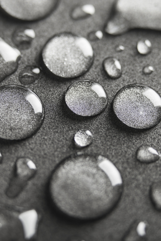 Close up, water drops, droplets, 240x320 wallpaper