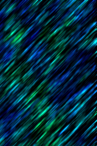 Lines, obliquely, blue-green lines, blur, abstract, art, 240x320 wallpaper