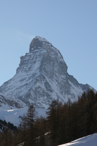 Matterhorn, mountain, swiss, 240x320 wallpaper