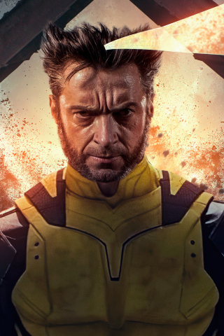 Wolverine's legendary, legacy of logan, artwork, 240x320 wallpaper