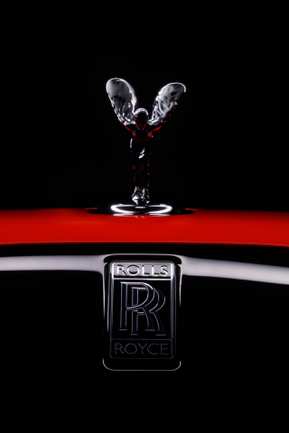 Rolls-Royce Dawn, black badge, 2021, 240x320 wallpaper