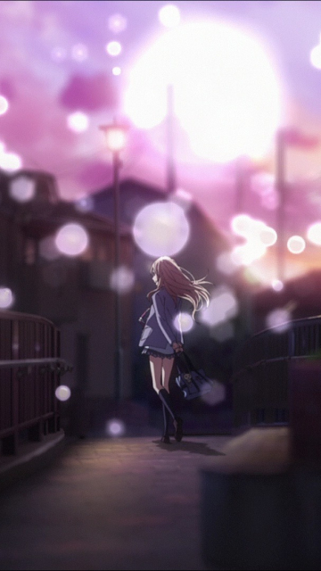 Download Wallpaper 360x640 Kaori Miyazono, Shigatsu Wa Kimi No Us 