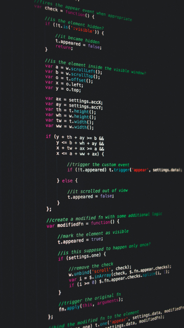 Computer screen, code, program, 360x640 wallpaper