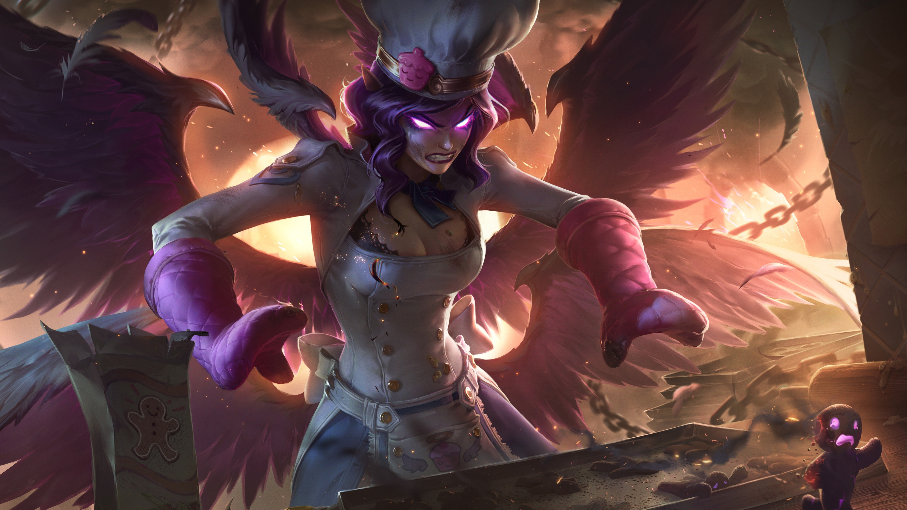 Morgana (League of Legends) Wallpapers 4K HD