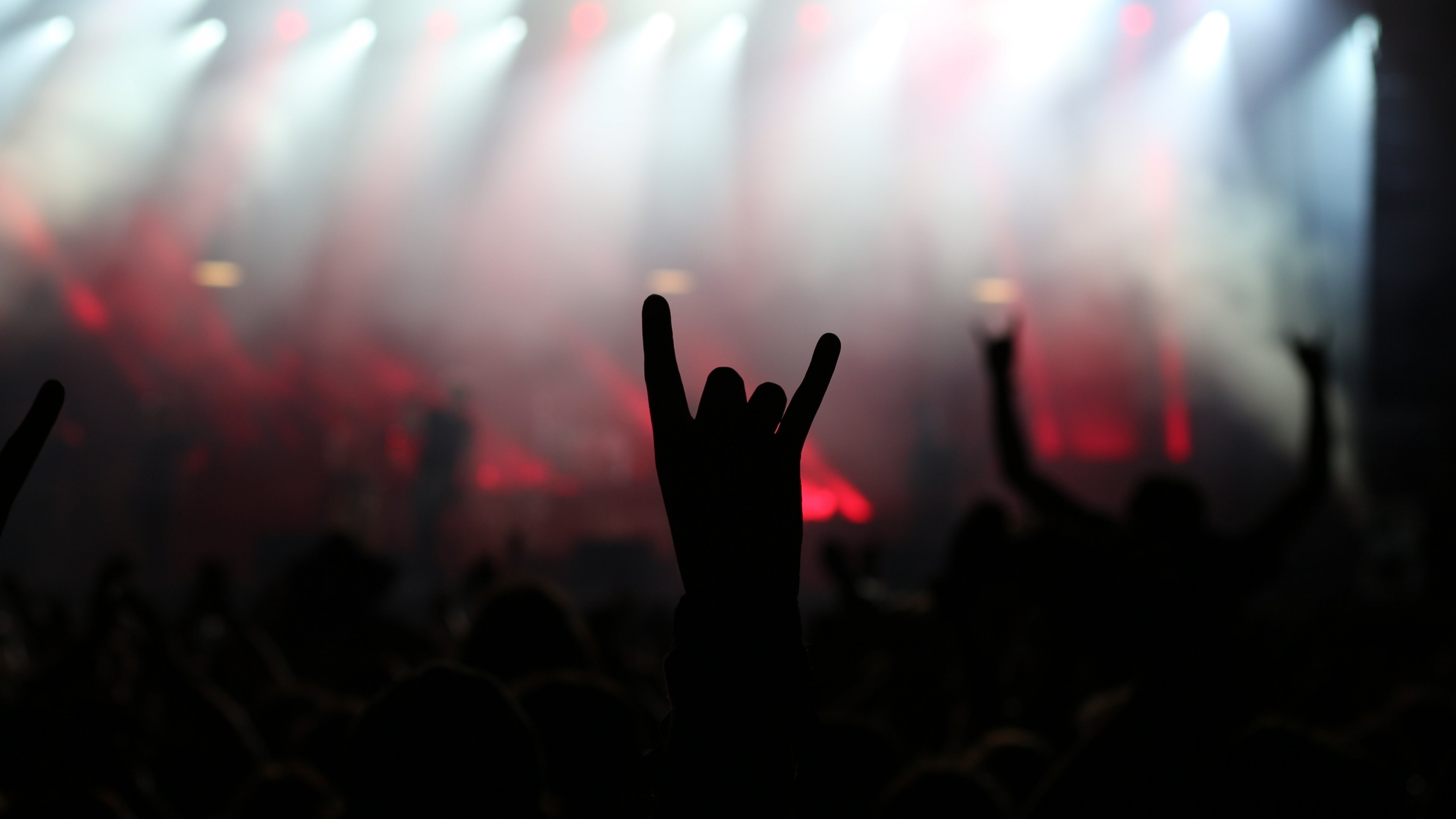 Download wallpaper 3840x2160 rock party, music concert, dance, hands, party 4k  wallpaper, uhd wallpaper, 16:9 widescreen 3840x2160 hd background, 411