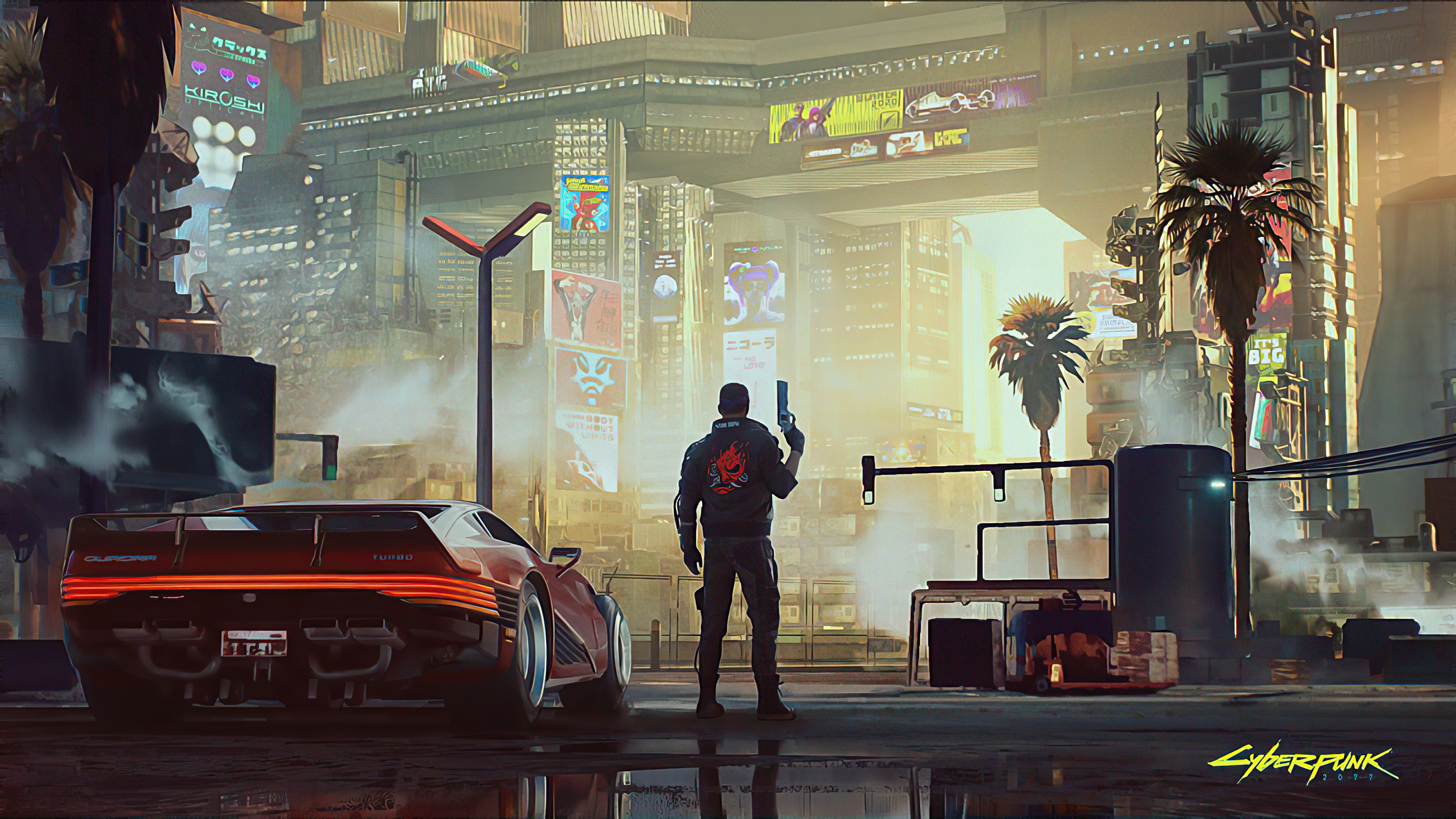 3840x2160 Resolution 4K Cyberpunk 2077 Cool Art 4K Wallpaper - Wallpapers  Den