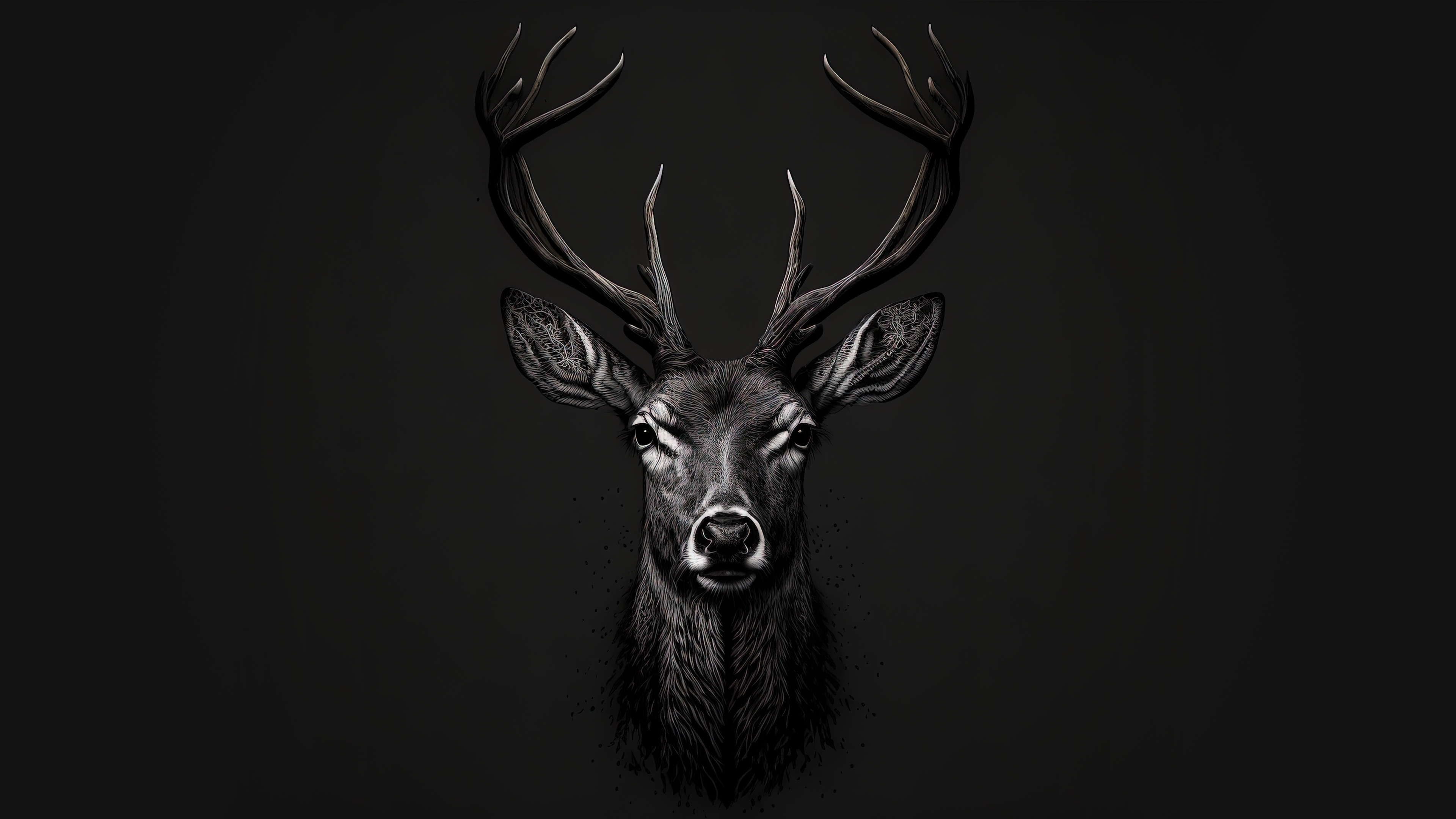Deer Artwork 4k, HD Artist, 4k Wallpapers, Images, Backgrounds, Photos and  Pictures