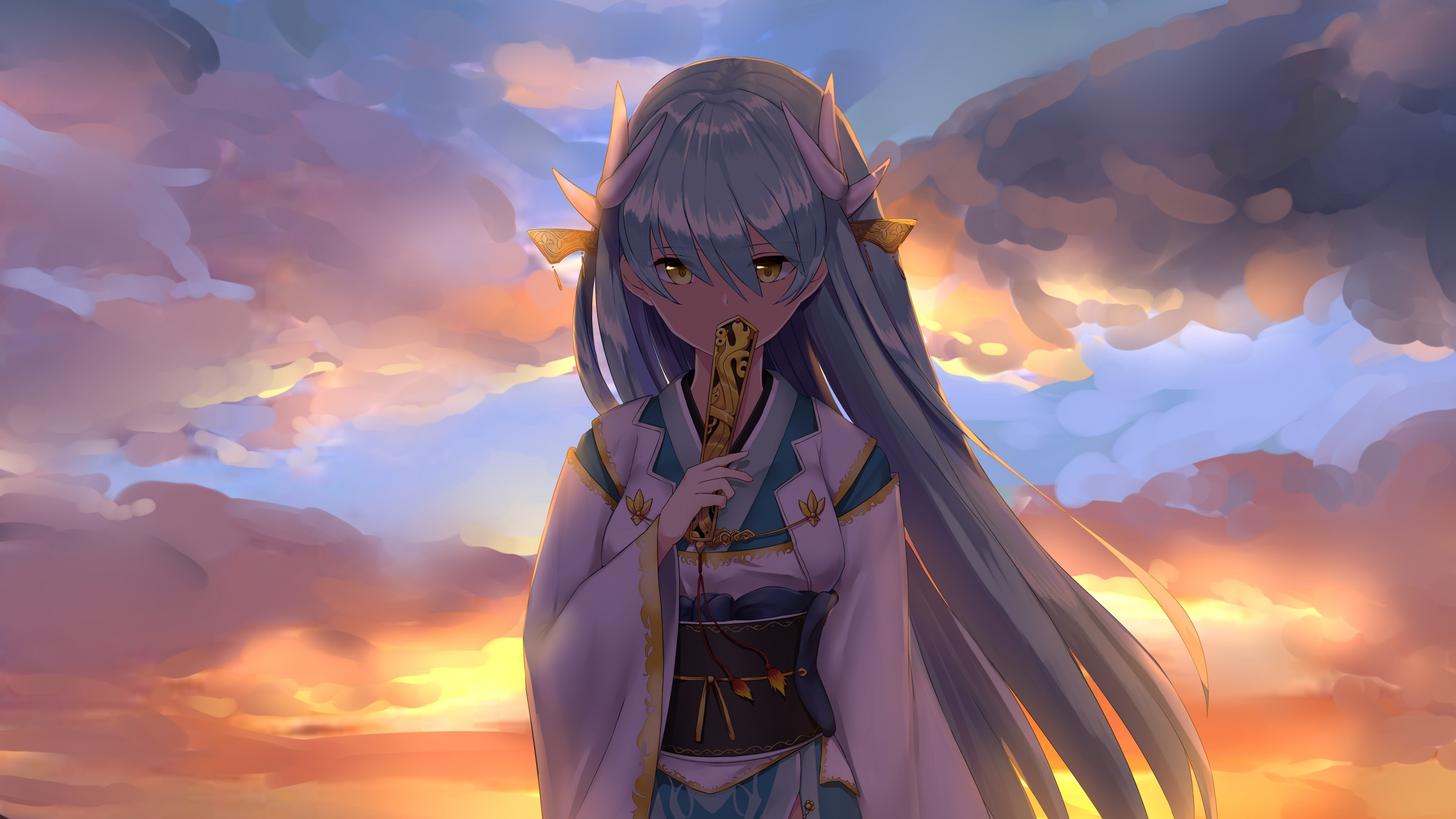 Download 3840x2160 Wallpaper Cute Kiyohime Fate Grand Order Anime Girl 4k Uhd 16 9 Widescreen 3840x2160 Hd Image Background