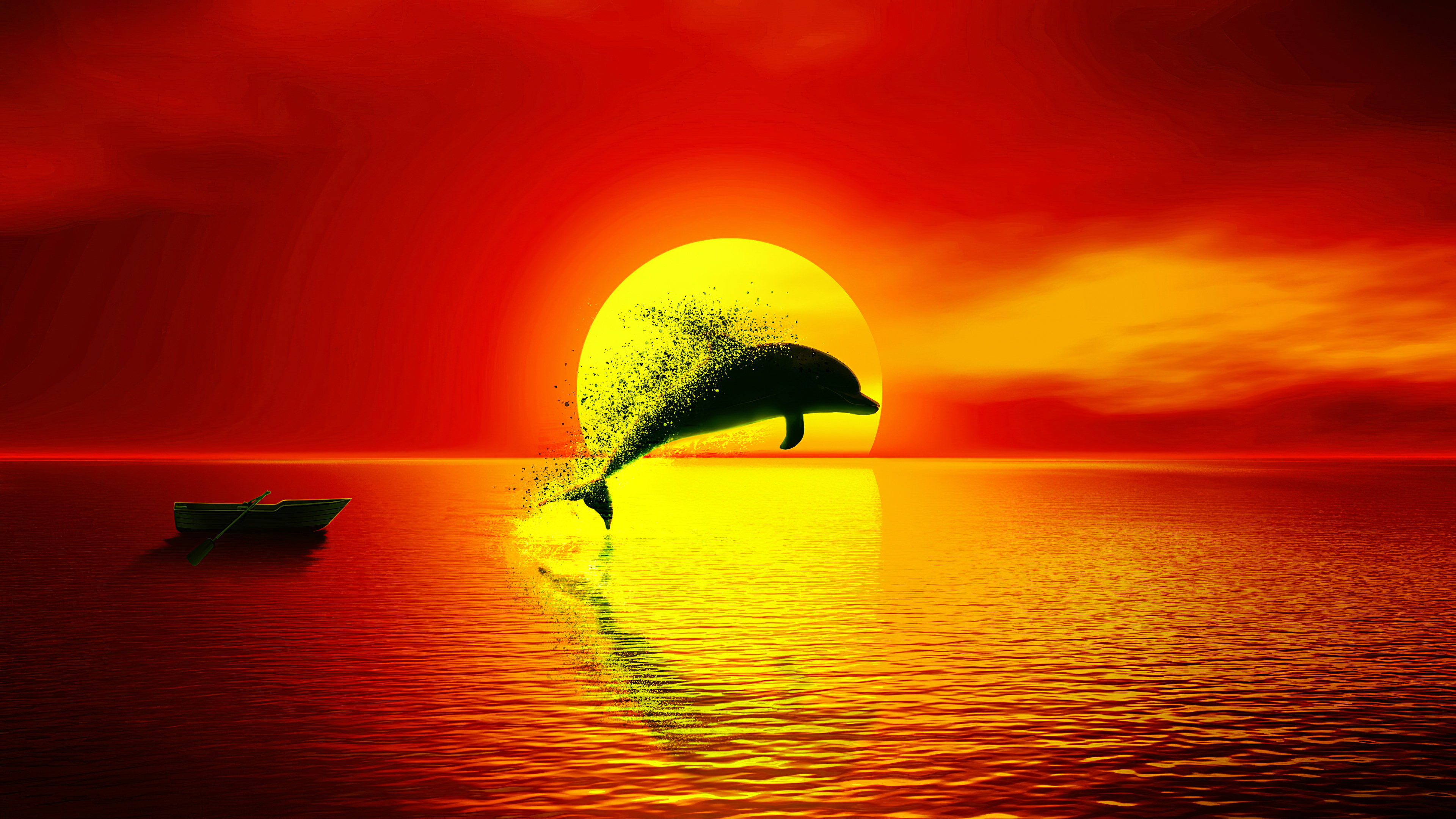 Dolphin Wallpaper - Forever Wallpapers