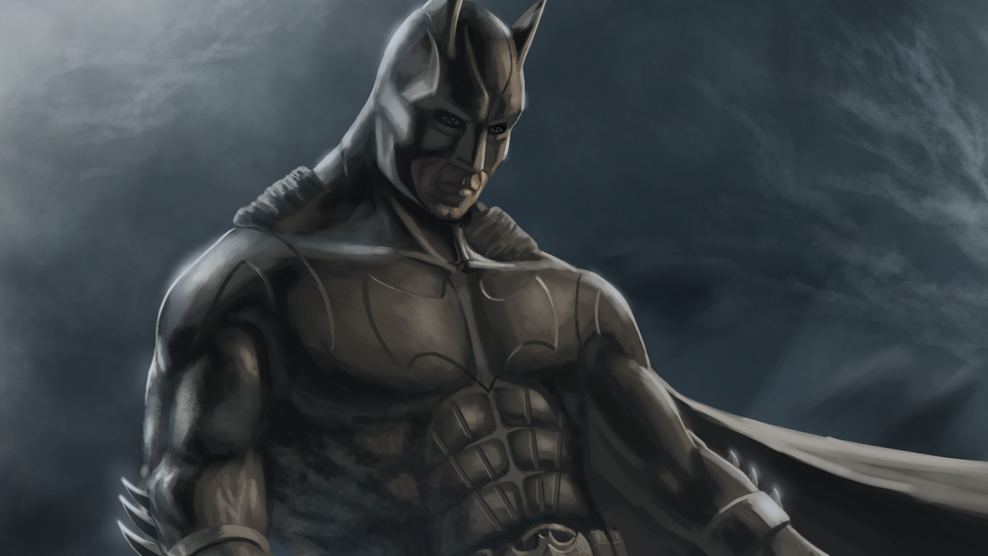 batman, the dark night 8K wallpaper download