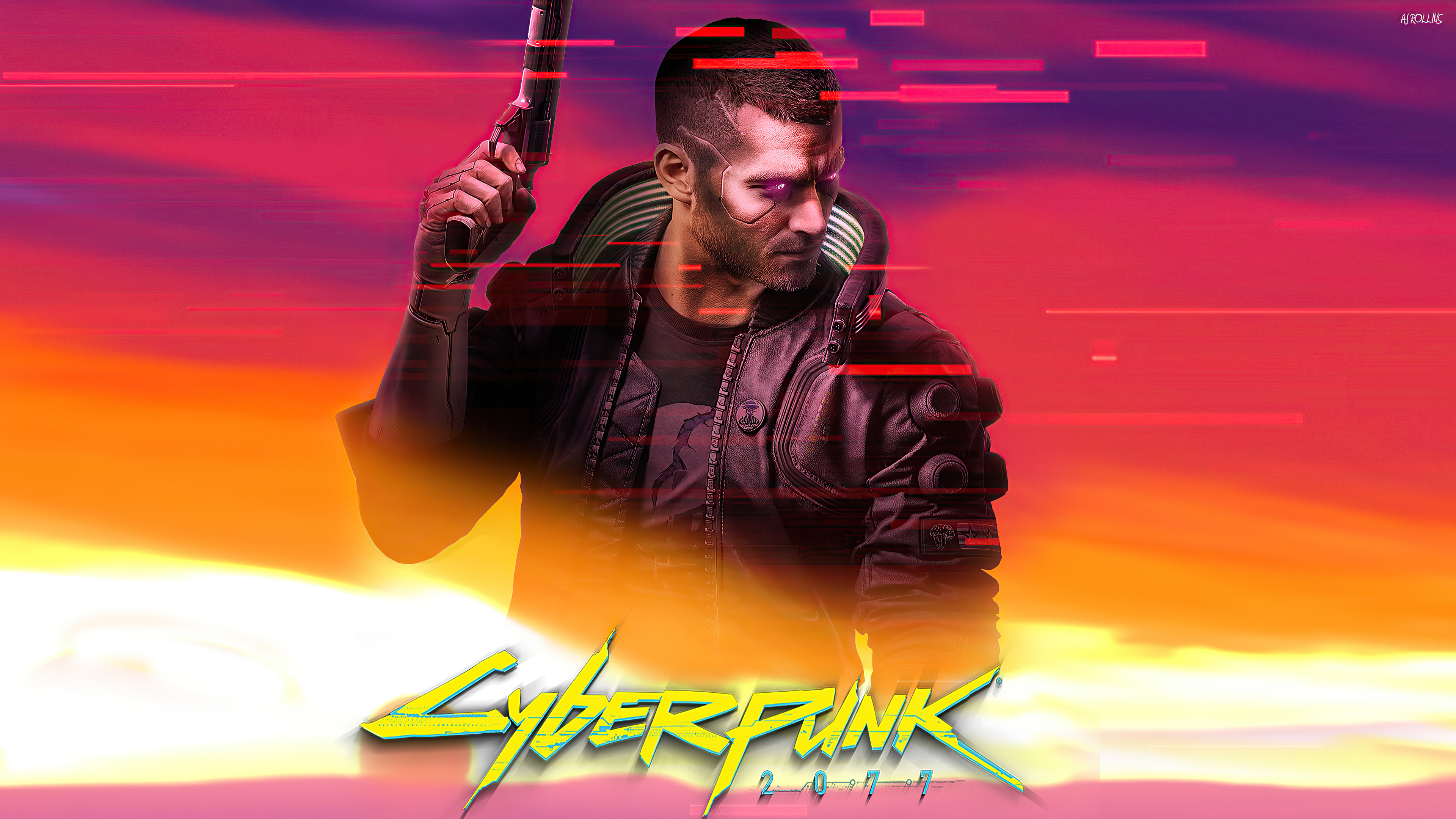 Cyberpunk 2077 Ciri Fan Art 4k Wallpaper,HD Games Wallpapers,4k