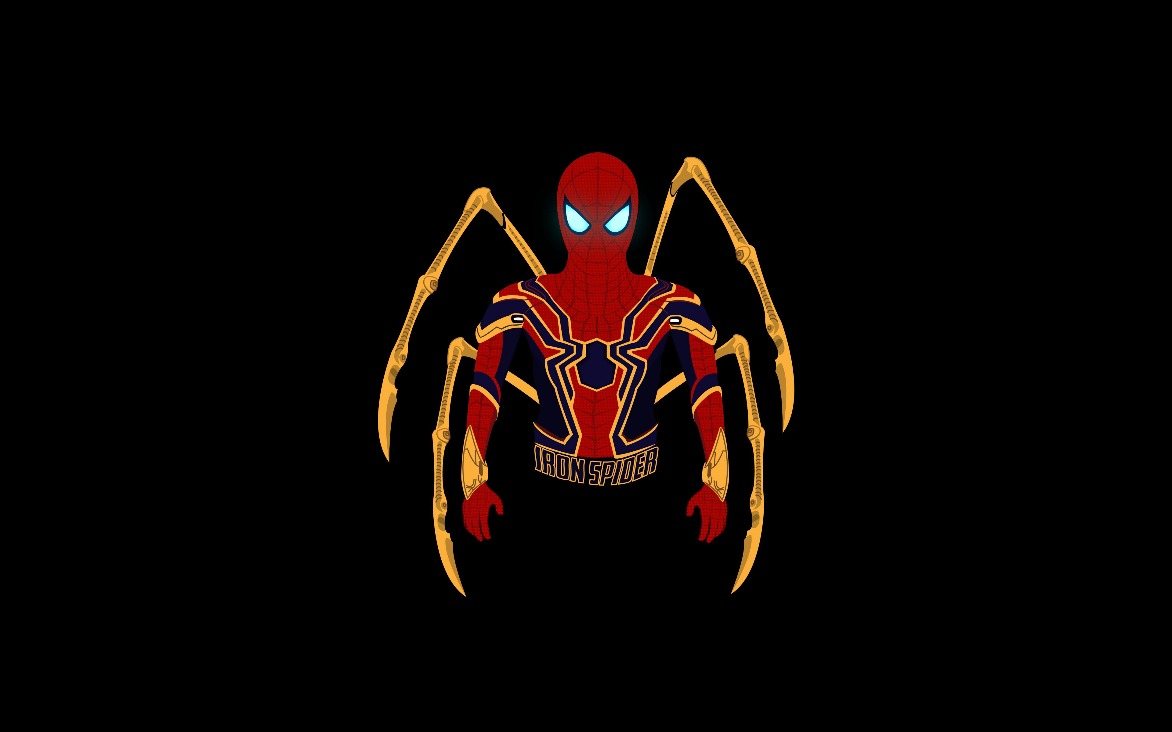 Download 3840x2400 wallpaper  iron  suit spider man  marvel 