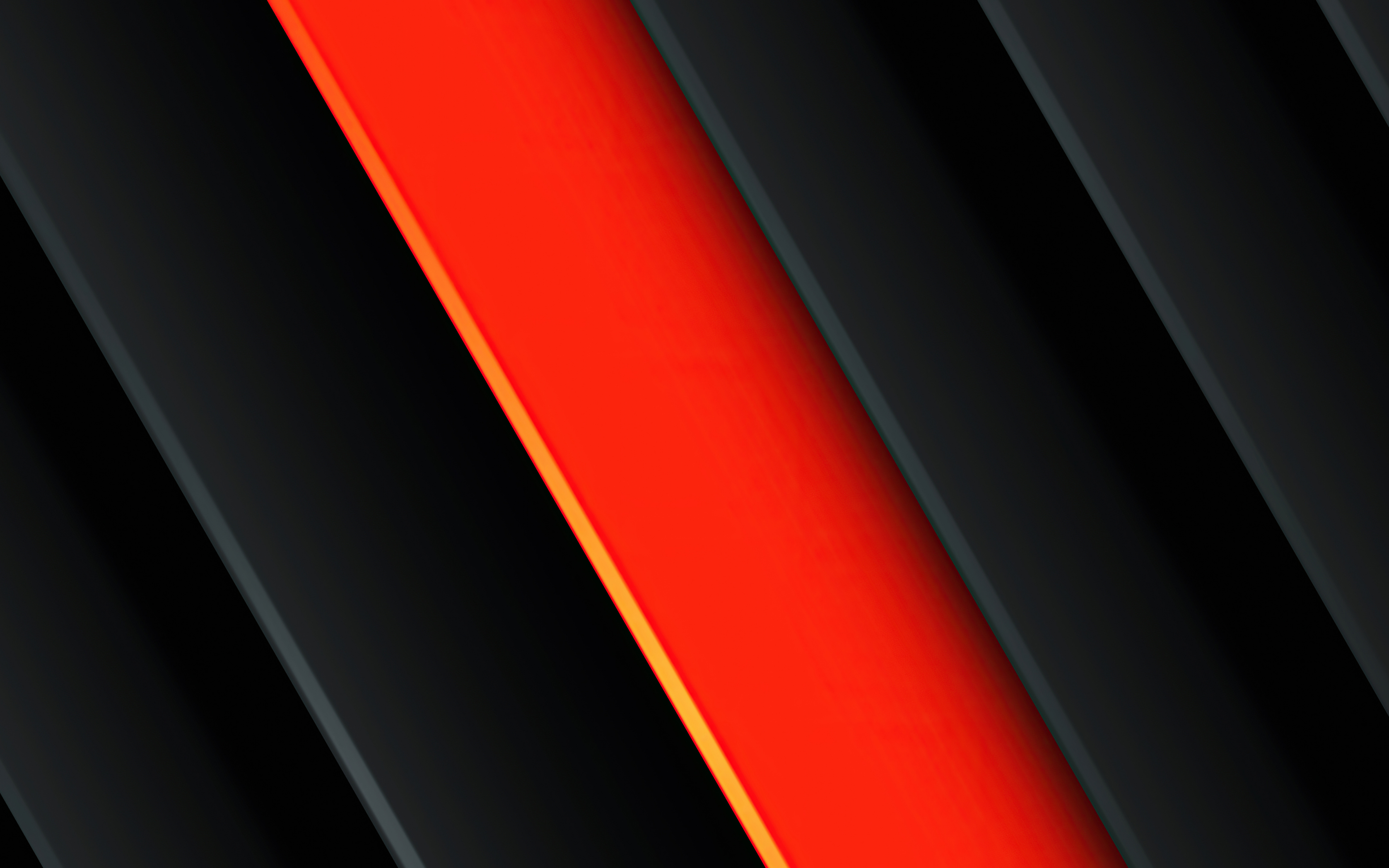 Download wallpaper 3840x2400 orange-red & black stripes, abstract 4k  wallaper, 4k ultra hd 16:10 wallpaper, 3840x2400 hd background, 26950