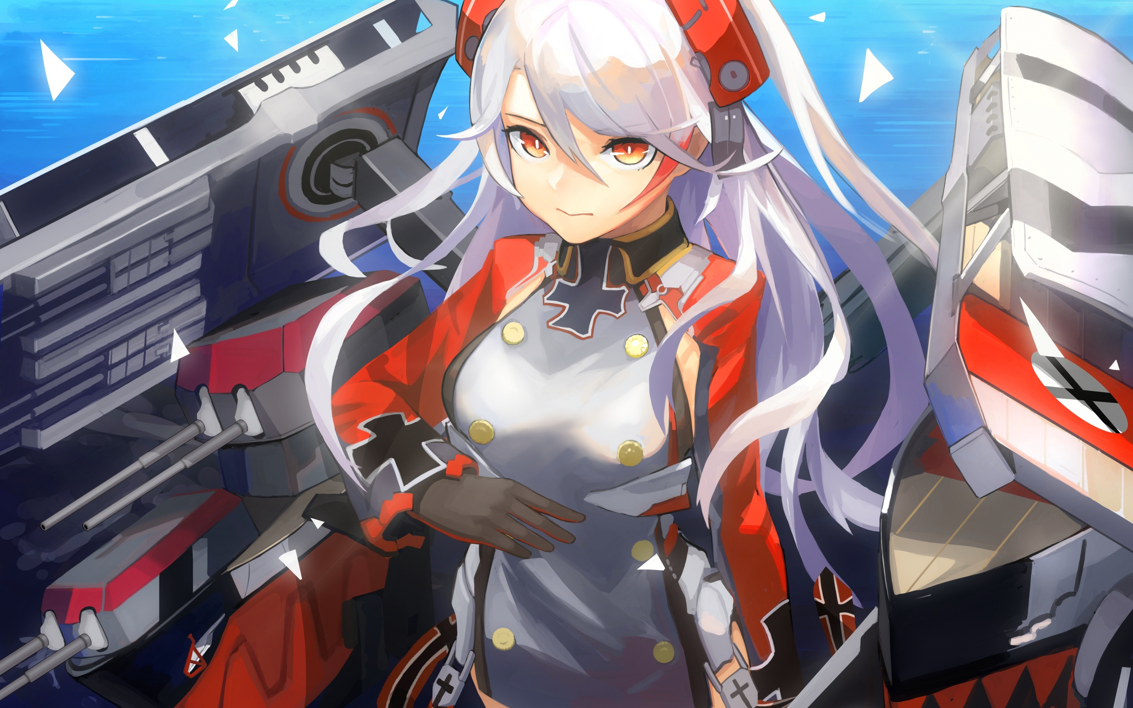 Download 3840x2400 Beautiful Prinz Eugen Azur Lane Video Game 4k Wallpaper 4k Ultra Hd 16 10 Wallpaper 3840x2400 Hd Image Background 175