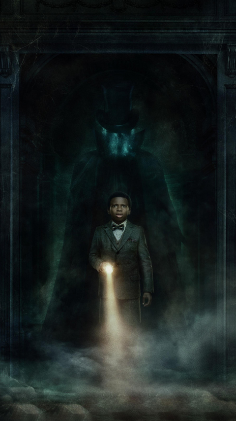 Kid, Haunted Mansion, 2023 movie, 480x854 wallpaper