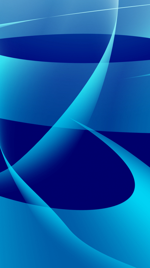 Download wallpaper 480x854 blue waves, abstract, blue background, nokia  lumia 630, sony ericsson xperia, 480x854 hd background, 1263